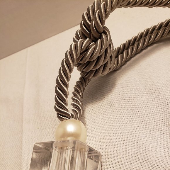 TASSEL TASSLE TIEBACK TIE BACK for CURTAIN DRAPE DECOR ROPE - SET OF 2 - Picture 11 of 14